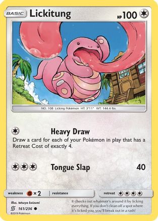 Lickitung 161/236 - SM Unified Minds