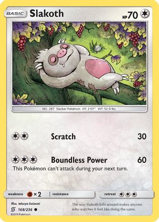 Slakoth 168/236 - SM Unified Minds