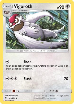 Vigoroth 169/236 - SM Unified Minds