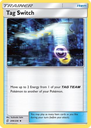 Tag Switch 209/236 - SM Unified Minds