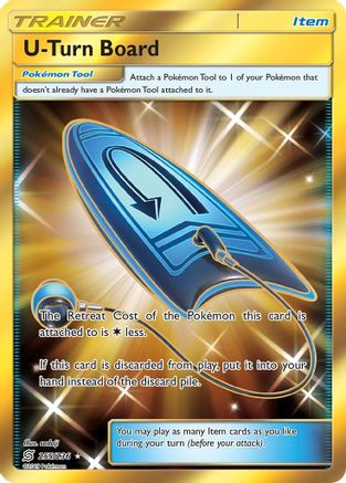 U-Turn Board (Secret) 255/236 - SM Unified Minds Holofoil