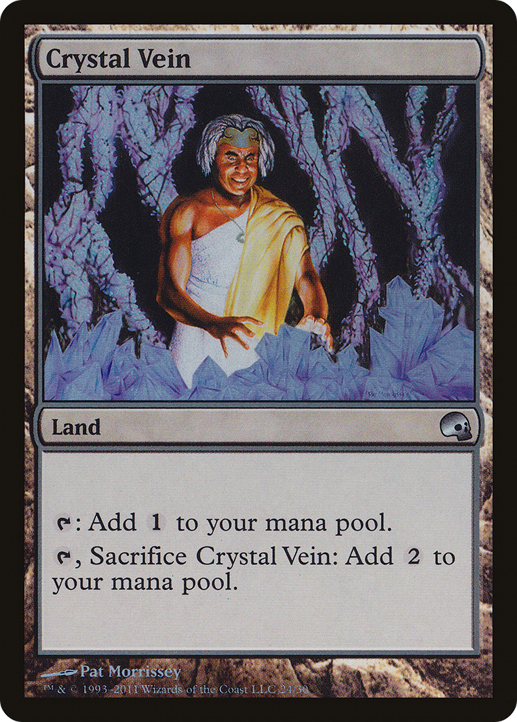 Crystal Vein (GRV-024) - Premium Deck Series: Graveborn Foil