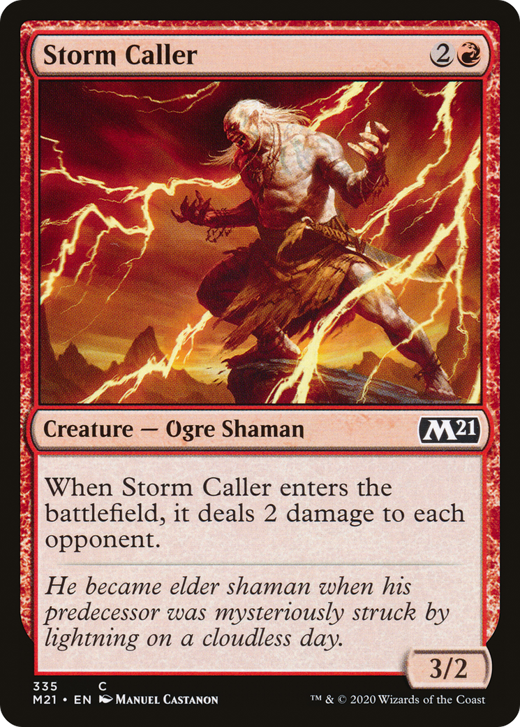 Storm Caller (M21-335) - Core Set 2021