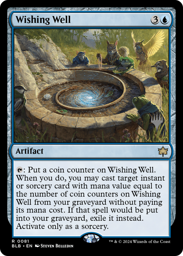 Wishing Well (PPBLB-081) - Bloomburrow Promos Foil