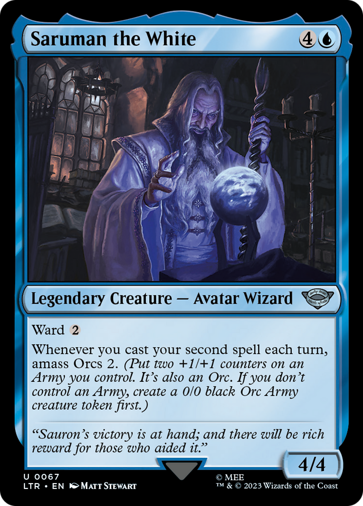 Saruman the White (LTR-067) - The Lord of the Rings: Tales of Middle-earth