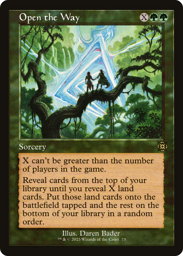 Open the Way (MAT-073) - March of the Machine: The Aftermath: (Showcase)