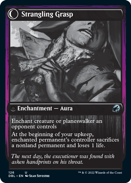 Vengeful Strangler // Strangling Grasp (DBL-126) - Innistrad: Double Feature: (Double Faced Transform) Foil