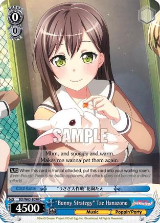 "Bunny Strategy" Tae Hanazono (BD/W63-E090 C) - BanG Dream! Girls Band Party! Vol.2
