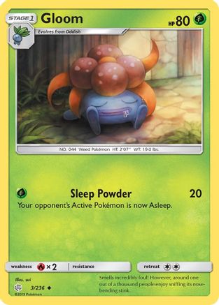 Gloom 003/236 - SM Cosmic Eclipse Reverse Holofoil