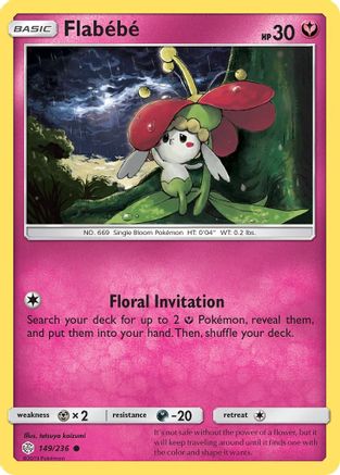 Flabebe 149/236 - SM Cosmic Eclipse