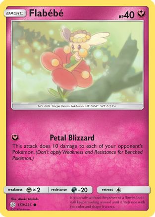 Flabebe 150/236 - SM Cosmic Eclipse