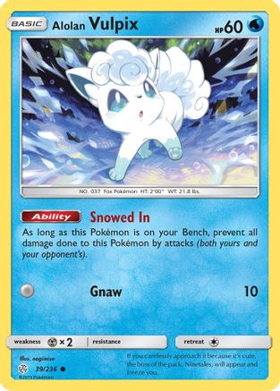 Alolan Vulpix 039/236 - SM Cosmic Eclipse