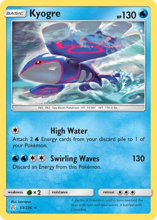 Kyogre 053/236 - SM Cosmic Eclipse