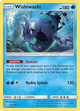 Wishiwashi 062/236 - SM Cosmic Eclipse Holofoil