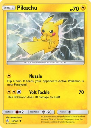 Pikachu 066/236 - SM Cosmic Eclipse