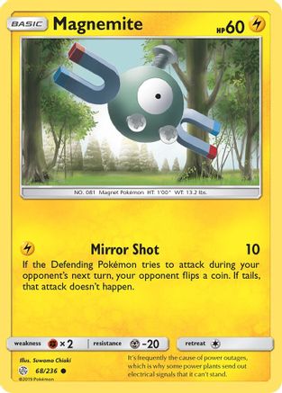 Magnemite 068/236 - SM Cosmic Eclipse Reverse Holofoil