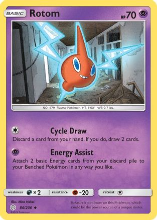 Rotom 086/236 - SM Cosmic Eclipse