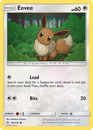 Eevee 166/236 - SM Cosmic Eclipse