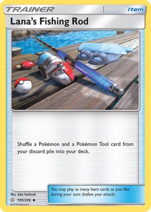 Lana's Fishing Rod 195/236 - SM Cosmic Eclipse