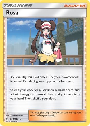 Rosa 204/236 - SM Cosmic Eclipse Holofoil
