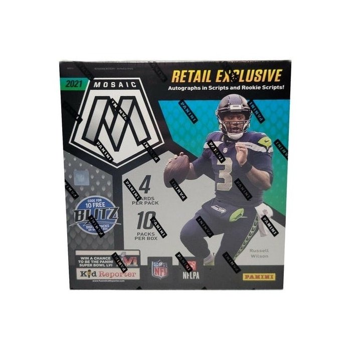 2021 Panini Mosaic Football Mega Box