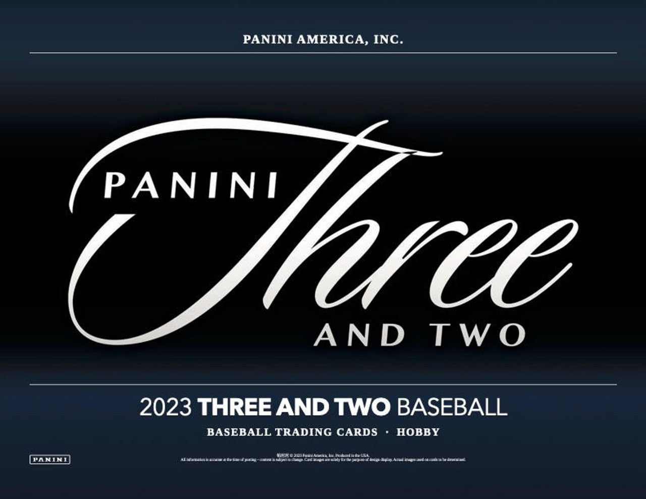 2023 Panini Three and Two Baseball Hobby Box