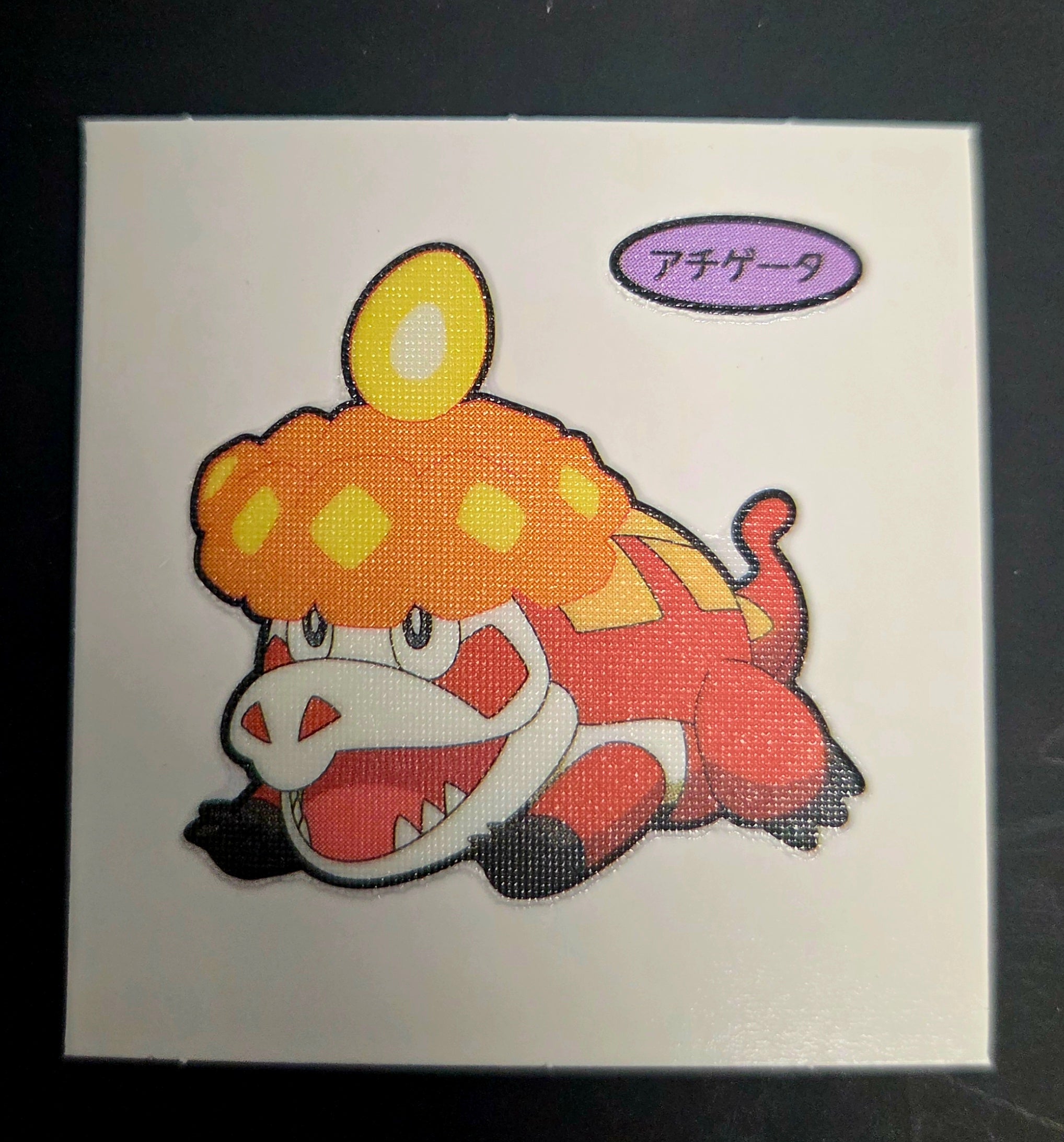 Pokemon Bread Seal Deco Character Sticker - Crocalor