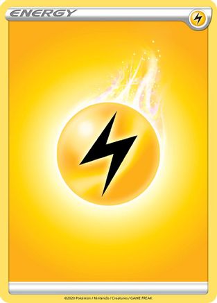 LightningEnergy - SWSH01 Sword & Shield Base Set Reverse Holofoil