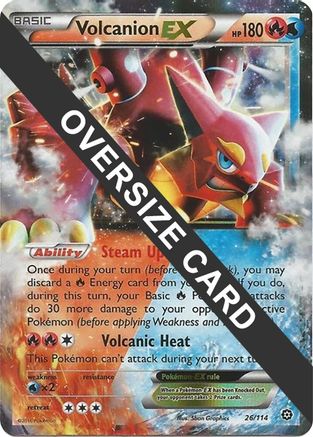 Volcanion 026/114 - Jumbo Cards Holofoil
