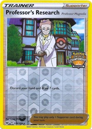 Professor's Research (Regional Championships) 178/202 - League & Championship Cards Reverse Holofoil