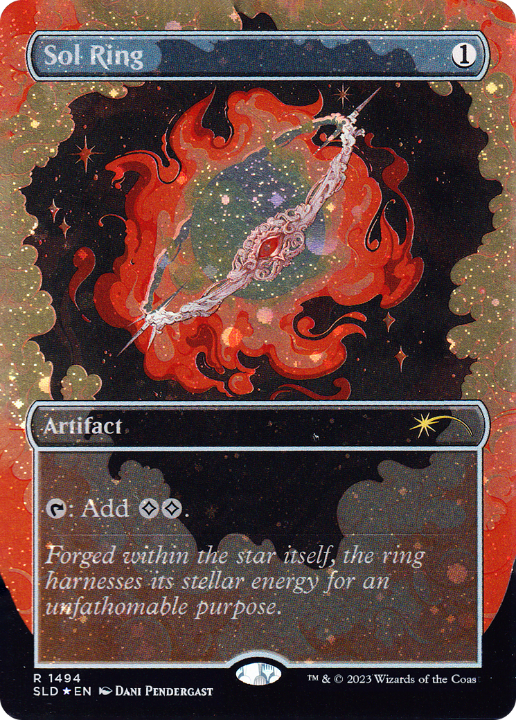 Sol Ring (SLD-1494★) - Secret Lair Drop (Borderless) Foil