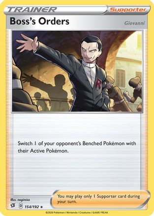 Boss's Orders 154/192 - Deck Exclusives