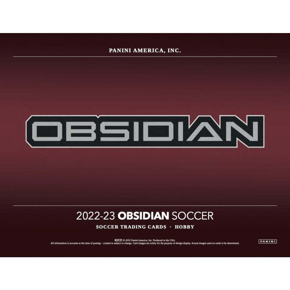 2022/23 Panini Obsidian Soccer Hobby Box