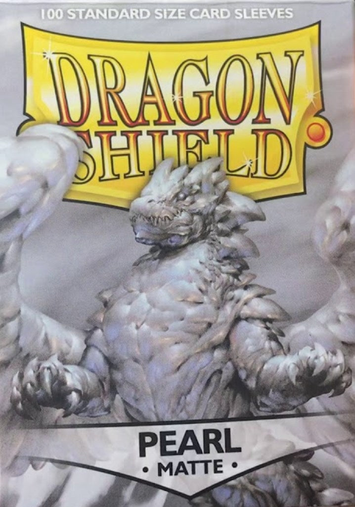 Dragon Shield Matte Sleeves Pearl 100 Pack 2018 Gen Con Exclusive