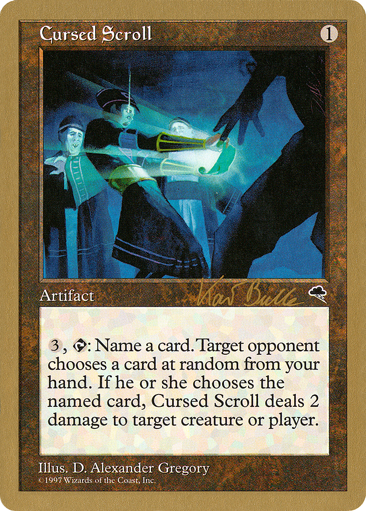 Cursed Scroll (WCD-) - World Championship Decks 1999