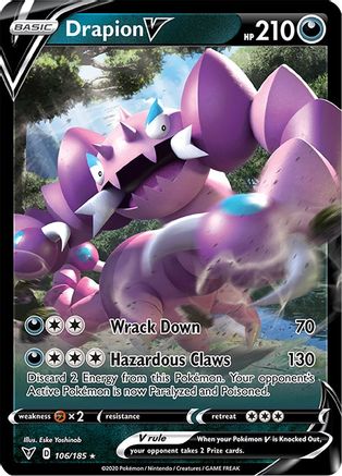 Drapion V 106/185 - SWSH04 Vivid Voltage Holofoil