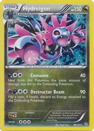 Hydreigon (Cosmos Holo) 098/124 - Blister Exclusives Holofoil
