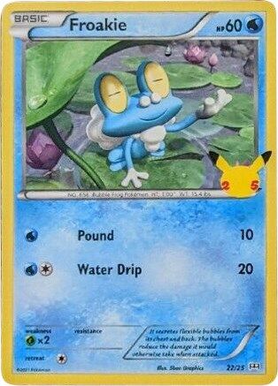 Froakie 022/25 - McDonalds 25th Anniversary Promos
