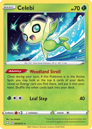Celebi 003/072 - Shining Fates
