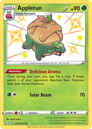 Appletun SV014/SV122 - Shining Fates Shiny Vault Holofoil