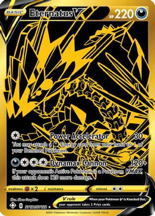 Eternatus V SV121/SV122 - Shining Fates Shiny Vault Holofoil