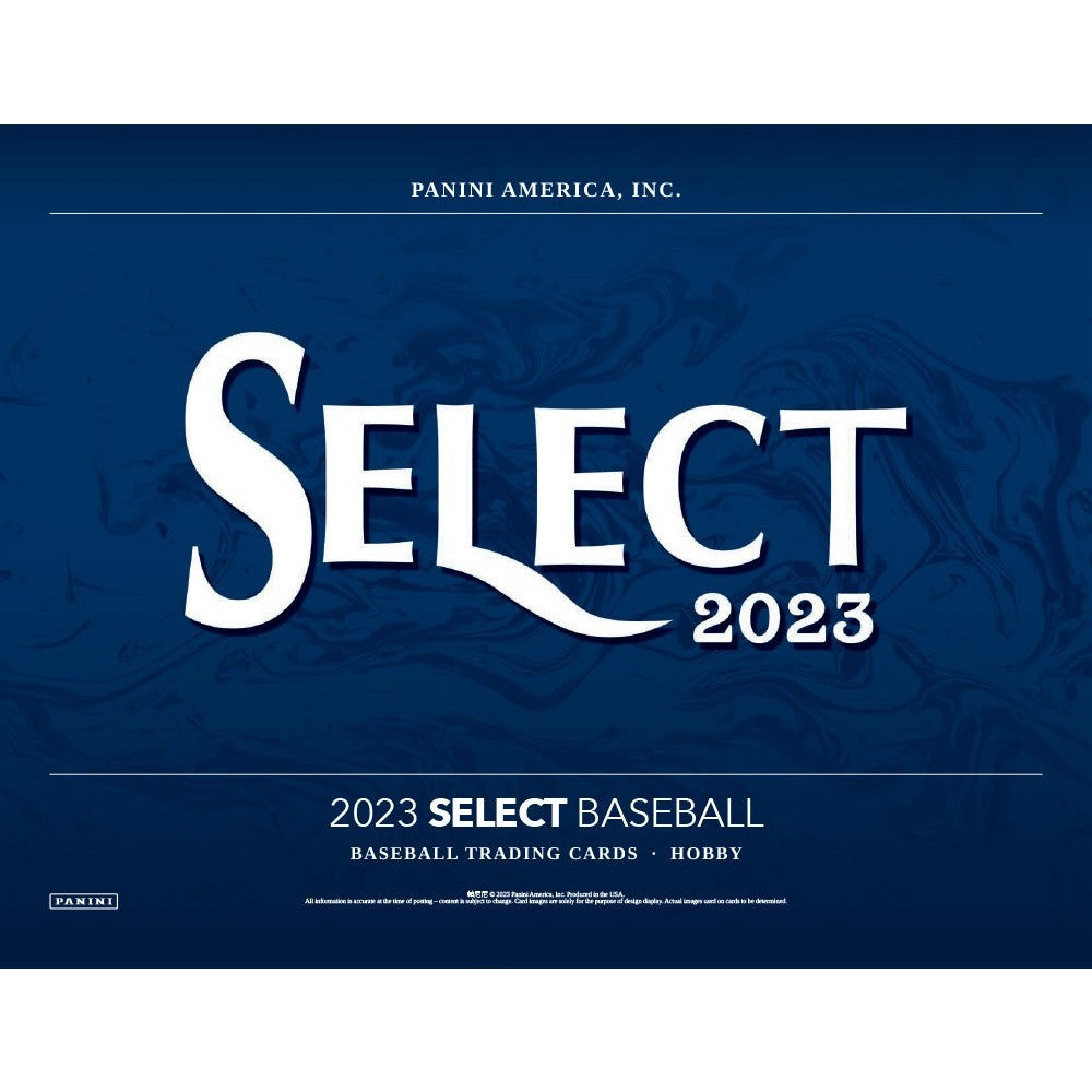2023 Panini Select Baseball Hobby Box