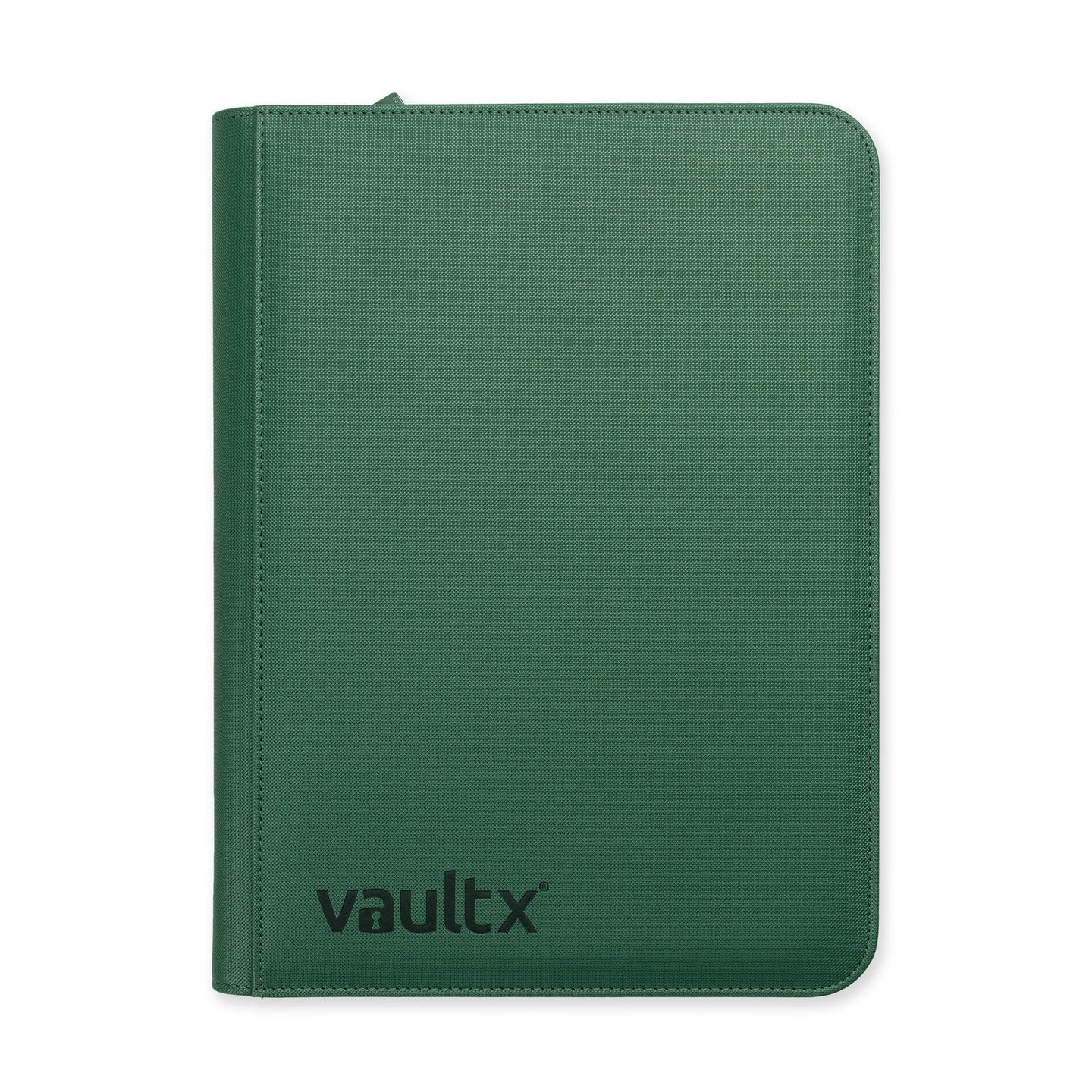 Vault X 9-Pocket Zippered Binder - Metallic Green