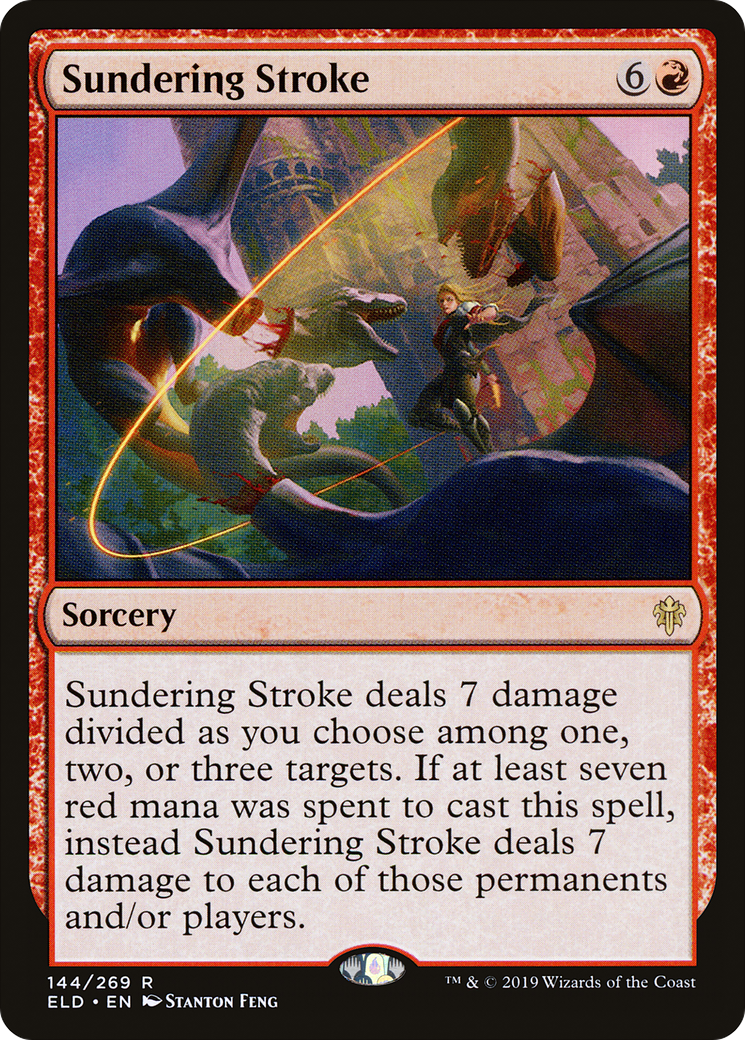 Sundering Stroke (ELD-144) - Throne of Eldraine