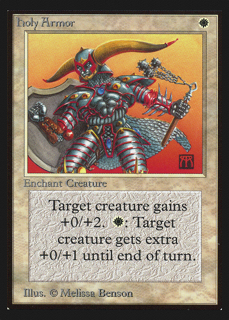 Holy Armor (CED-) - Collectors' Edition