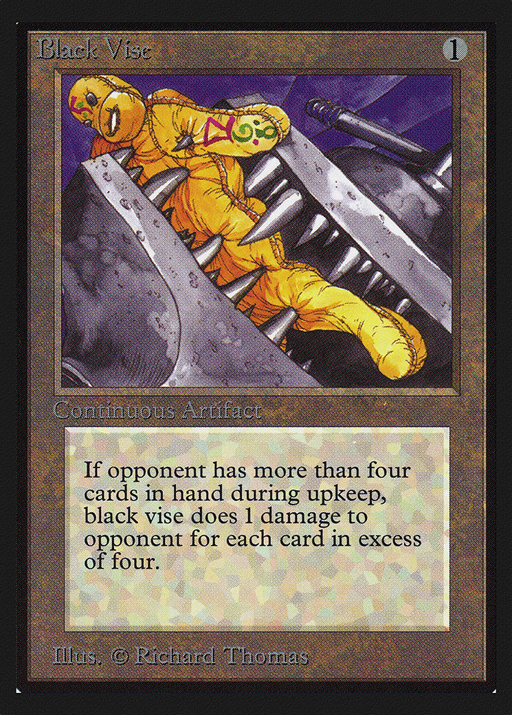 Black Vise (CED-) - Collectors' Edition
