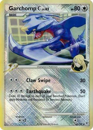 Garchomp C (League Promo) 060/147 - League & Championship Cards Reverse Holofoil