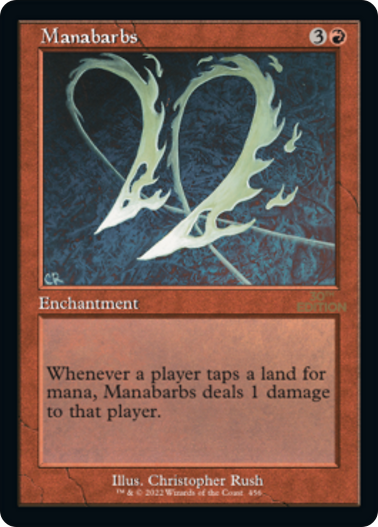 Manabarbs (Retro Frame) (30A-456) - 30th Anniversary Edition