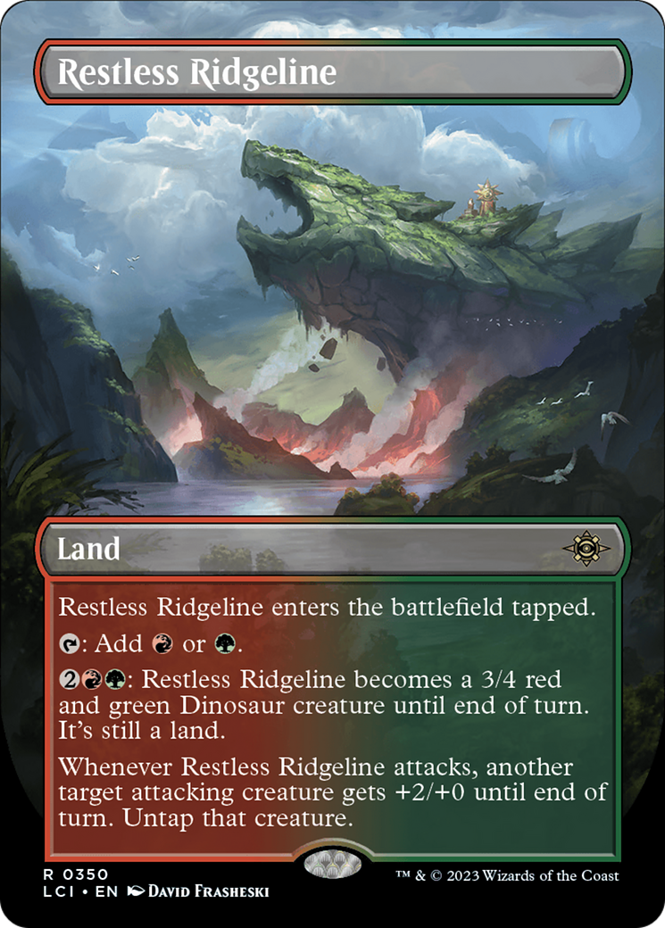 Restless Ridgeline (LCI-350) - The Lost Caverns of Ixalan (Borderless)