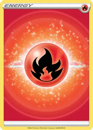 Pokemon: Fire Energy Reverse Holo Unnumbered 2022 - Near Mint